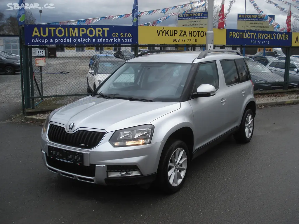 Škoda Yeti, 1.6 TDi Greenline ,Tažné, ALU